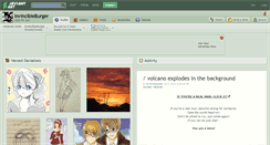 Desktop Screenshot of invincibleburger.deviantart.com