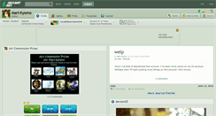 Desktop Screenshot of mari-kyomo.deviantart.com
