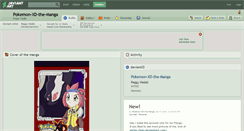 Desktop Screenshot of pokemon-xd-the-manga.deviantart.com
