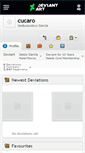 Mobile Screenshot of cucaro.deviantart.com