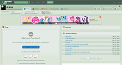 Desktop Screenshot of 0r4nos.deviantart.com