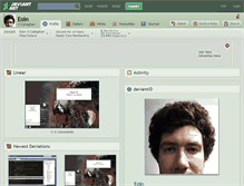 Tablet Screenshot of eoin.deviantart.com