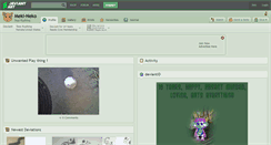 Desktop Screenshot of meki-neko.deviantart.com