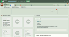 Desktop Screenshot of mdstorm.deviantart.com