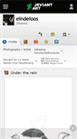 Mobile Screenshot of eindeloos.deviantart.com