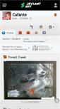 Mobile Screenshot of cafante.deviantart.com