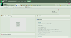 Desktop Screenshot of liright.deviantart.com
