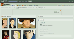 Desktop Screenshot of jaziadeath.deviantart.com