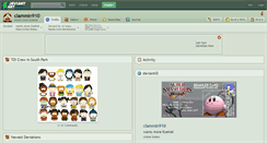 Desktop Screenshot of clammin910.deviantart.com