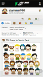 Mobile Screenshot of clammin910.deviantart.com