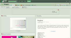 Desktop Screenshot of fanngorn.deviantart.com
