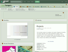 Tablet Screenshot of fanngorn.deviantart.com