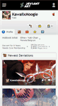 Mobile Screenshot of kawaiixmoogle.deviantart.com