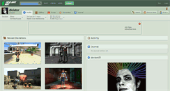 Desktop Screenshot of diolator.deviantart.com