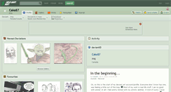 Desktop Screenshot of cake87.deviantart.com