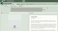 Desktop Screenshot of newheavenstudios.deviantart.com