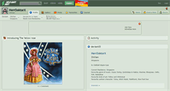 Desktop Screenshot of herrdoktorx.deviantart.com