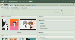 Desktop Screenshot of bingsu.deviantart.com