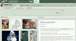 Desktop Screenshot of morgain--rox.deviantart.com