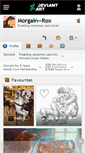 Mobile Screenshot of morgain--rox.deviantart.com