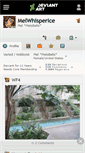 Mobile Screenshot of melwhisperice.deviantart.com