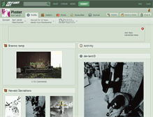 Tablet Screenshot of ploster.deviantart.com