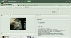 Desktop Screenshot of msteenqueen.deviantart.com