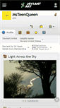 Mobile Screenshot of msteenqueen.deviantart.com