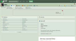 Desktop Screenshot of izaru.deviantart.com