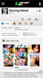 Mobile Screenshot of dancing-naked.deviantart.com