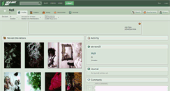 Desktop Screenshot of nzii.deviantart.com