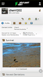 Mobile Screenshot of cherri202.deviantart.com