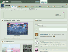Tablet Screenshot of mrhoix.deviantart.com