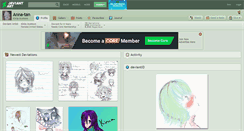 Desktop Screenshot of anna-tan.deviantart.com