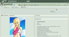 Desktop Screenshot of densetsushinobi.deviantart.com