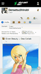 Mobile Screenshot of densetsushinobi.deviantart.com