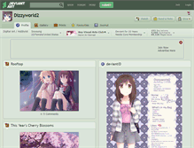 Tablet Screenshot of dizzyworld2.deviantart.com