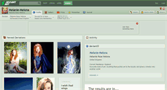 Desktop Screenshot of melanie-melona.deviantart.com