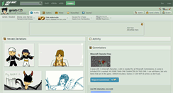 Desktop Screenshot of gelato123.deviantart.com