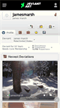 Mobile Screenshot of jamesmarsh.deviantart.com
