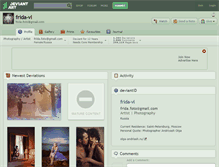 Tablet Screenshot of frida-vl.deviantart.com