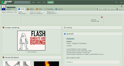 Desktop Screenshot of kaniptian.deviantart.com
