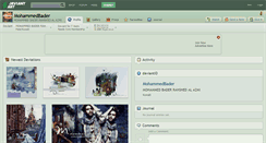 Desktop Screenshot of mohammedbader.deviantart.com