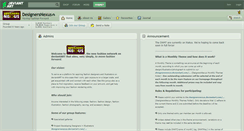 Desktop Screenshot of designersnexus.deviantart.com