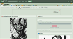 Desktop Screenshot of killer-arts.deviantart.com