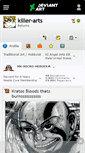 Mobile Screenshot of killer-arts.deviantart.com