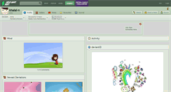 Desktop Screenshot of khaial-n.deviantart.com