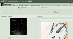 Desktop Screenshot of dragongirl00.deviantart.com