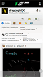 Mobile Screenshot of dragongirl00.deviantart.com