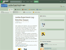 Tablet Screenshot of jumba-experiment-log.deviantart.com